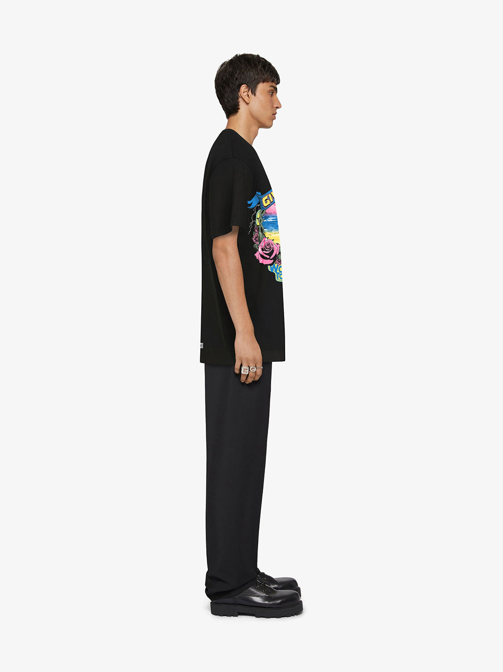 GIVENCHY 4World tour oversized t-shirt in cotton