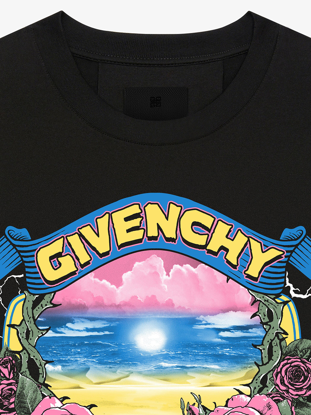 GIVENCHY 4World tour oversized t-shirt in cotton