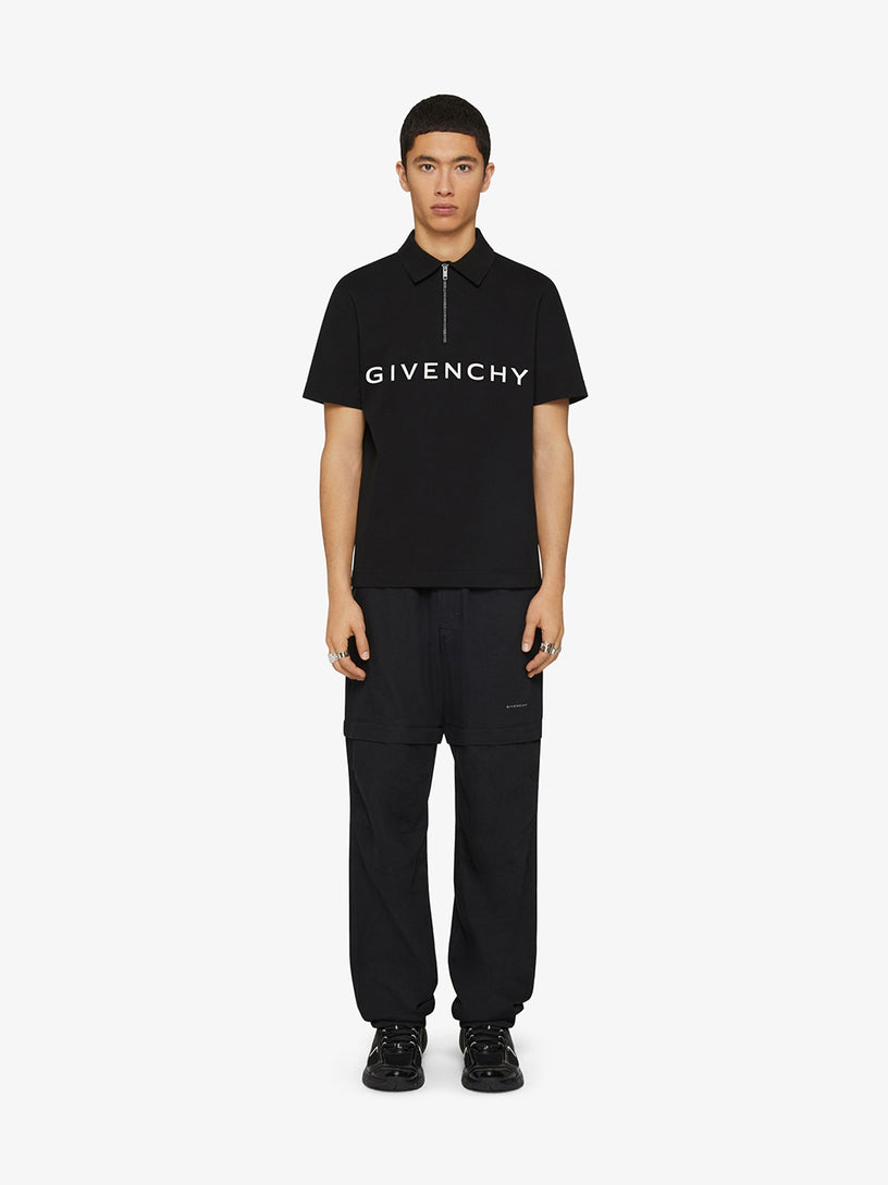 GIVENCHY Archetype zipped polo shirt