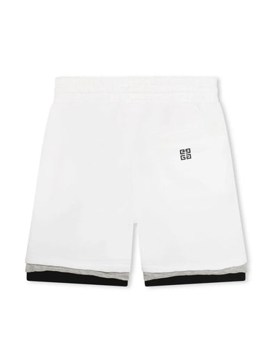 Logo-print track shorts
