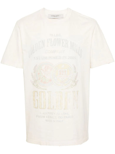 Golden Flower Mills Watercolour T-shirt