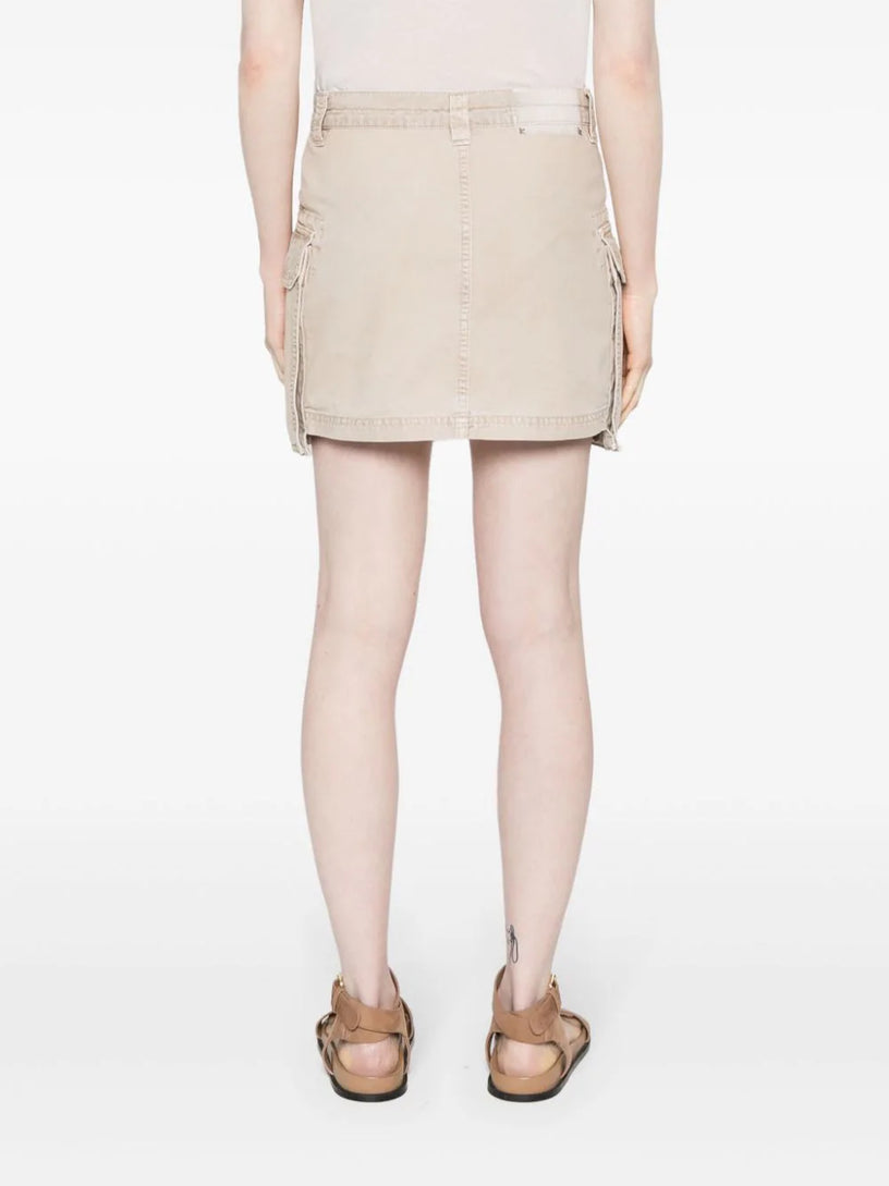 Cargo mini skirt
