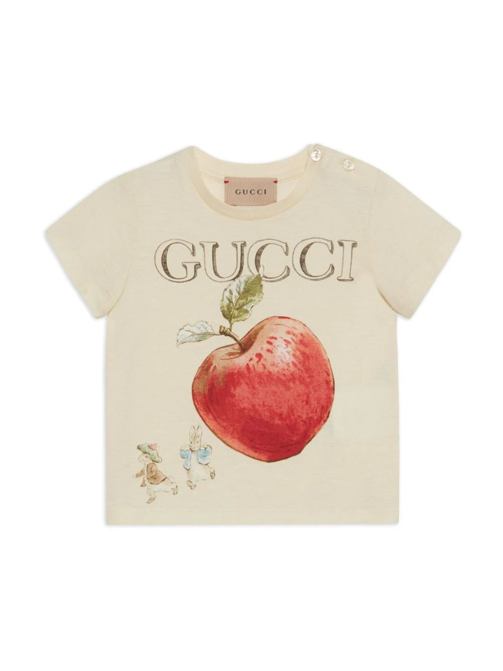 Peter Rabbit x Gucci T-shirt Gucci Kids Bianco | Grifo210