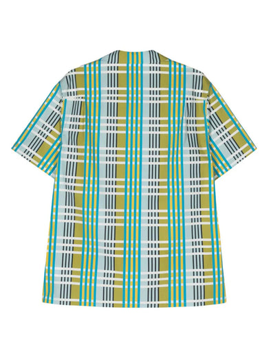 Checkered bowling shirt