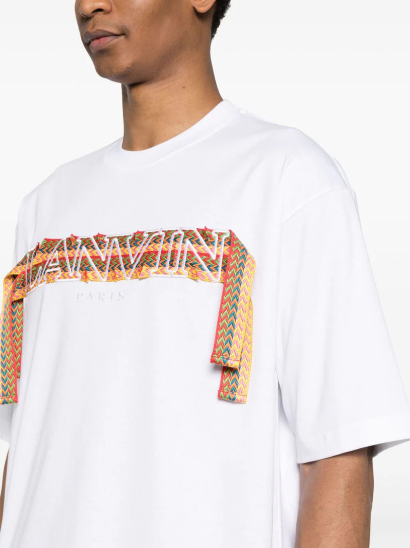 Oversized Lanvin Curb embroidered t-shirt