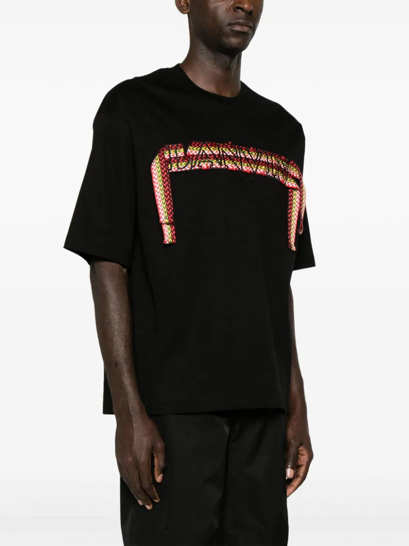 Oversized Lanvin Curb embroidered t-shirt