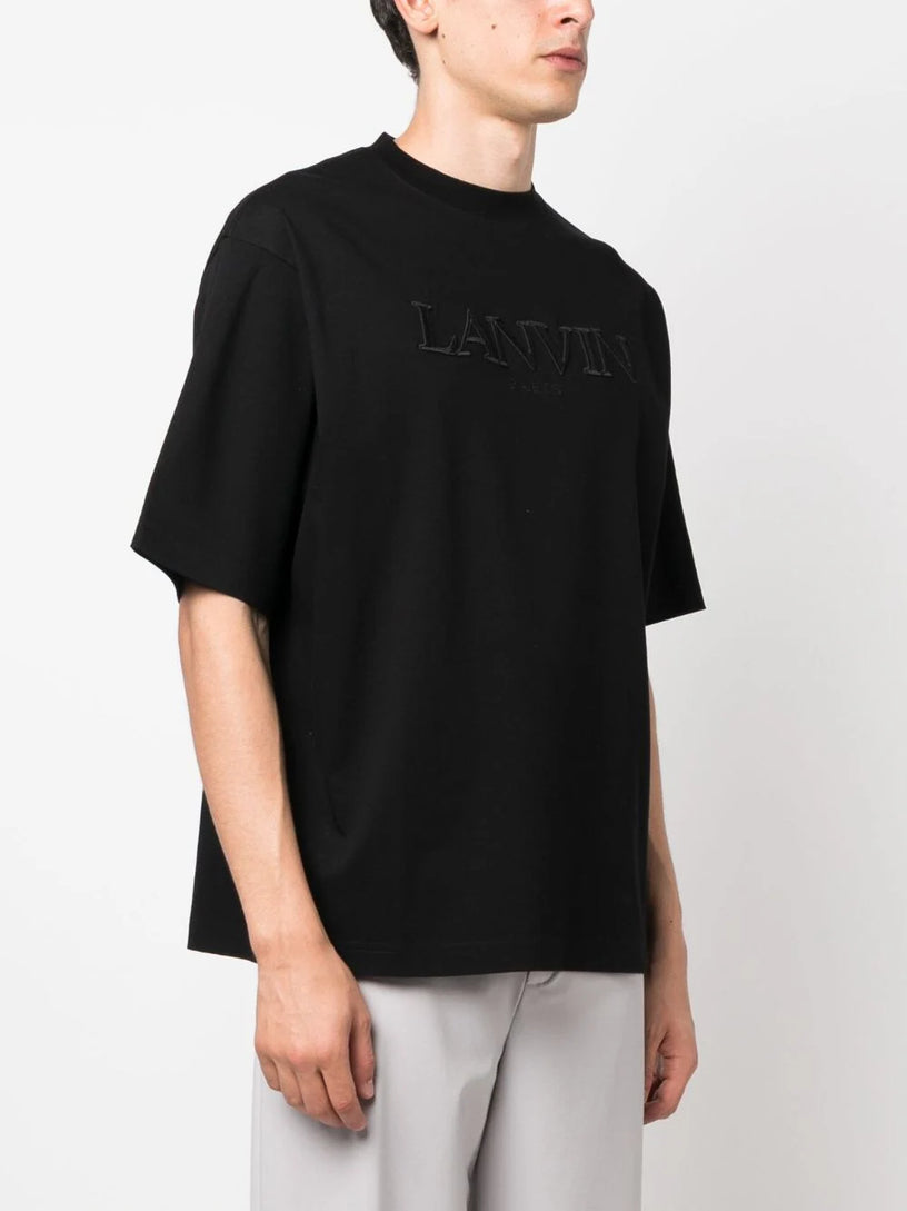 Lanvin Paris embroidered oversized t-shirt