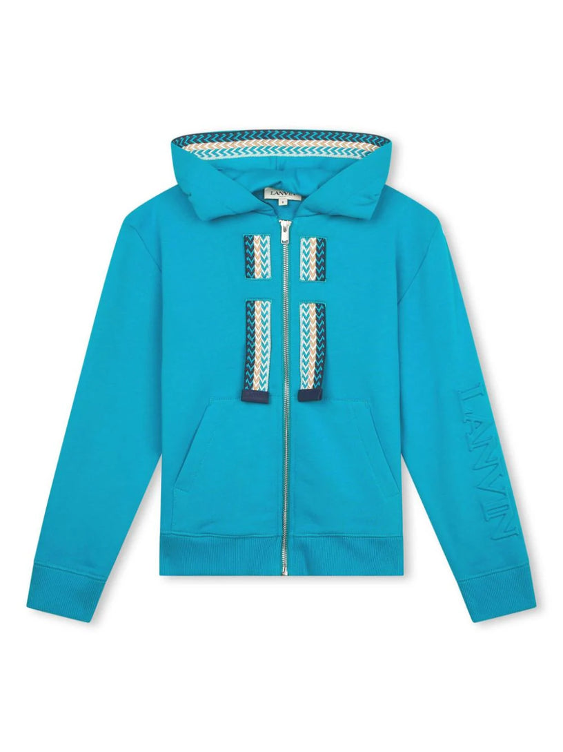 Hoodie with zip
