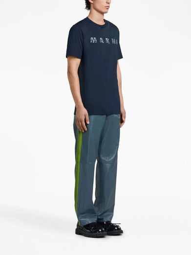 T-shirt with patterned Marni print