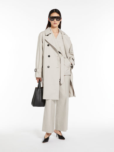 Single-breasted trench coat