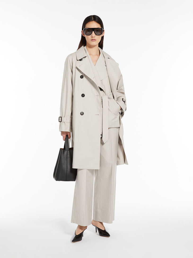 Single-breasted trench coat