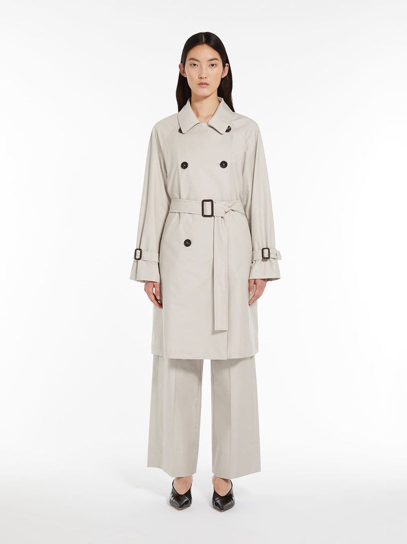 Single-breasted trench coat