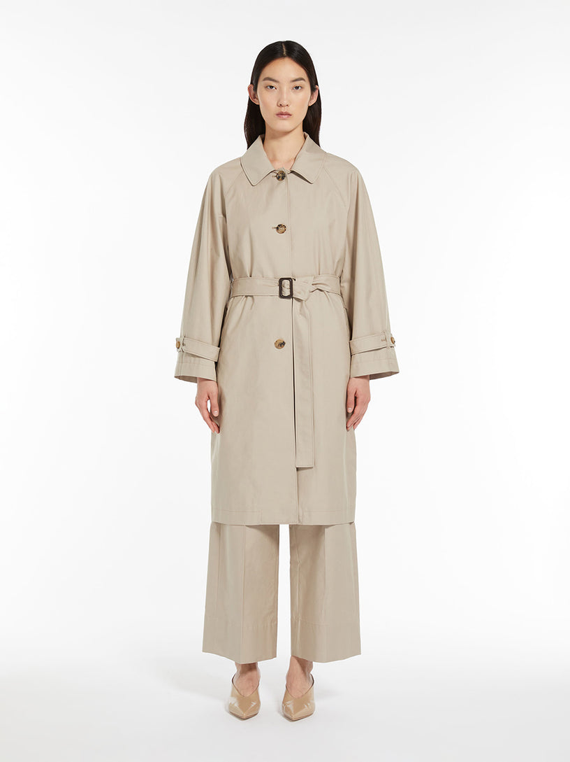 Single-breasted trench coat