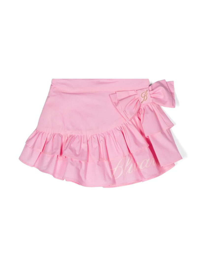 Girl's skirt with bow