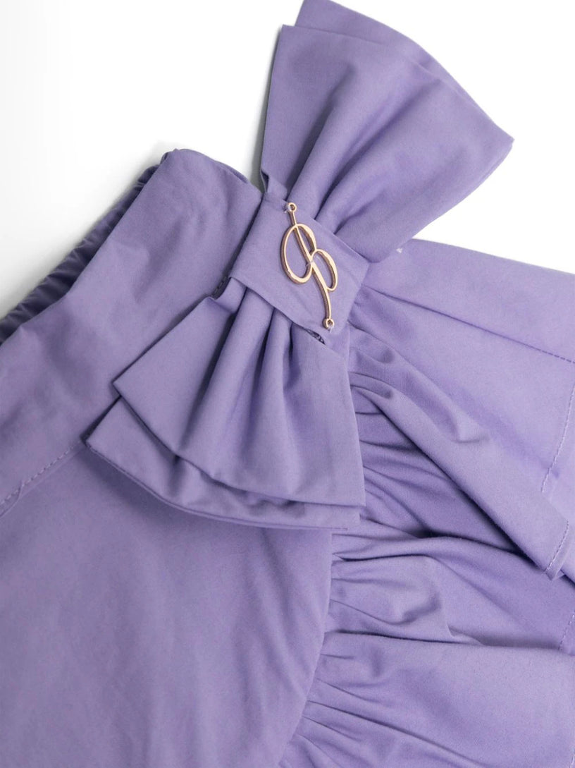 Girl's skirt with bow