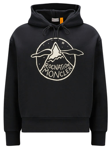 Logo Motif Hoodie Moncler x Roc Nation
