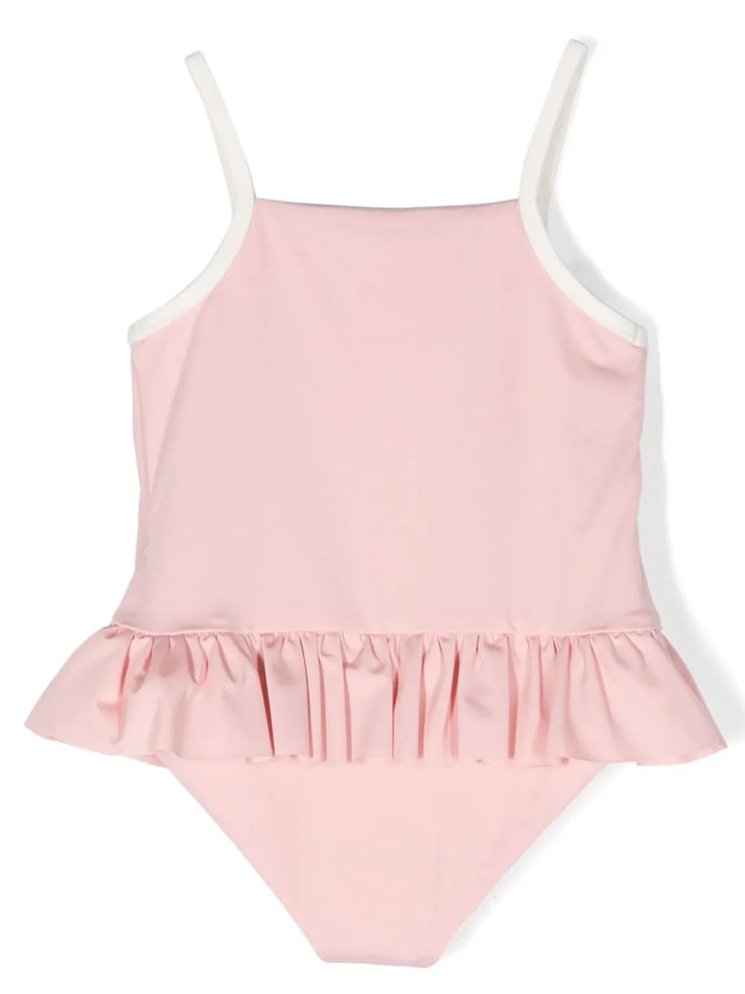 Logo one piece swimsuit