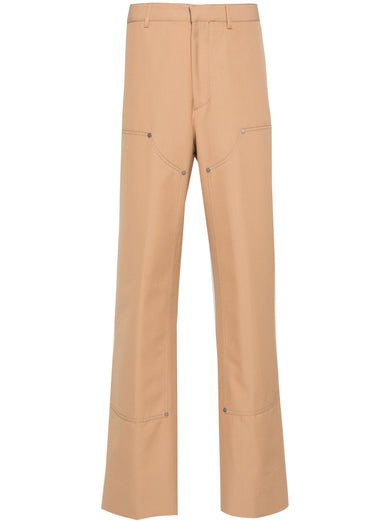 Monogram workwear trousers