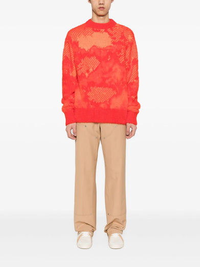 Monogram workwear trousers