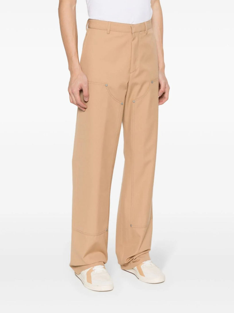 Monogram workwear trousers
