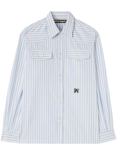 Monogram striped shirt