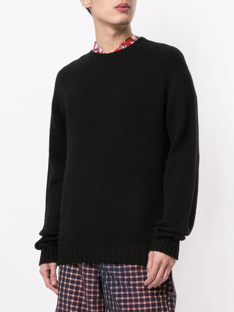 Curved Logo Sweater