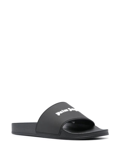 Monogram rubber sandals