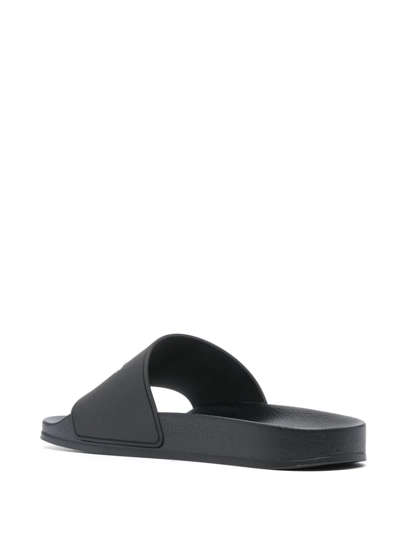 Monogram rubber sandals
