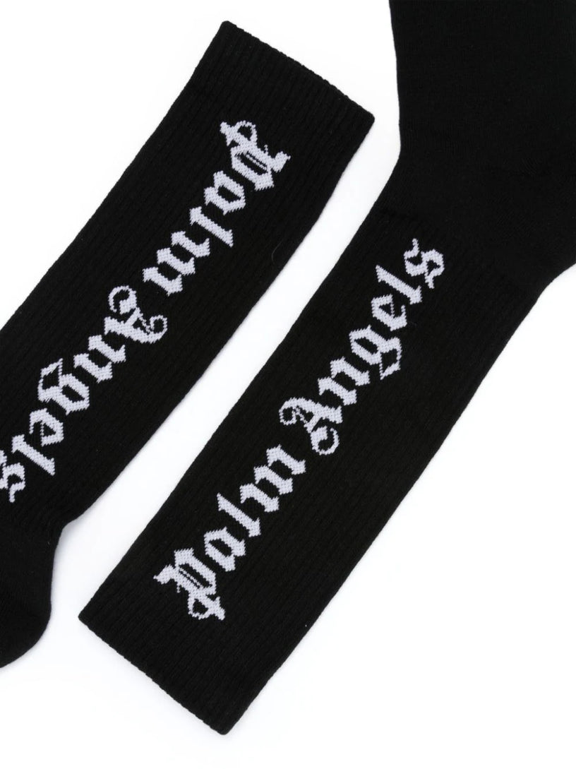 Gothic logo socks