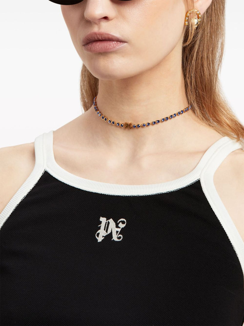 Crop top with logo