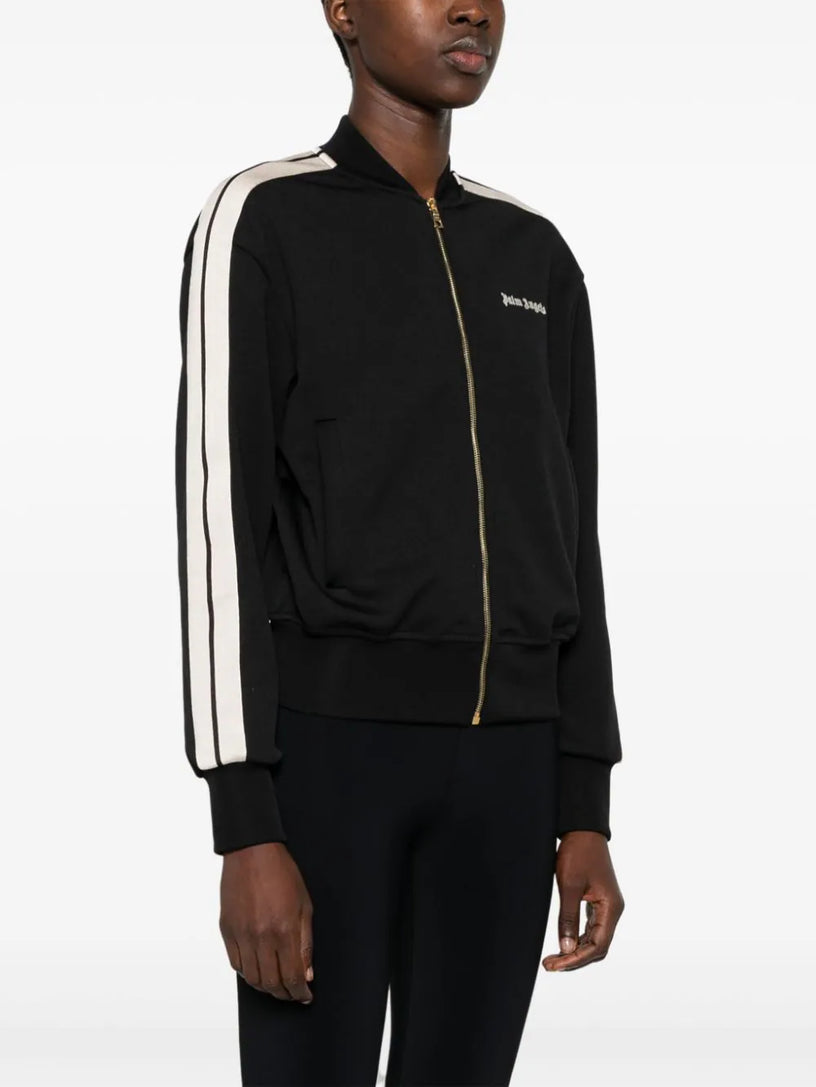 Bomber sports jacket with logo