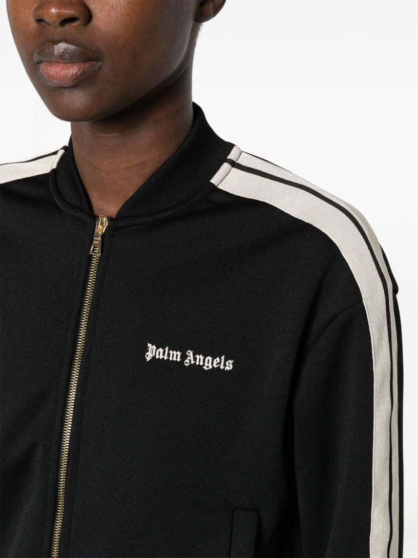 Bomber sports jacket with logo