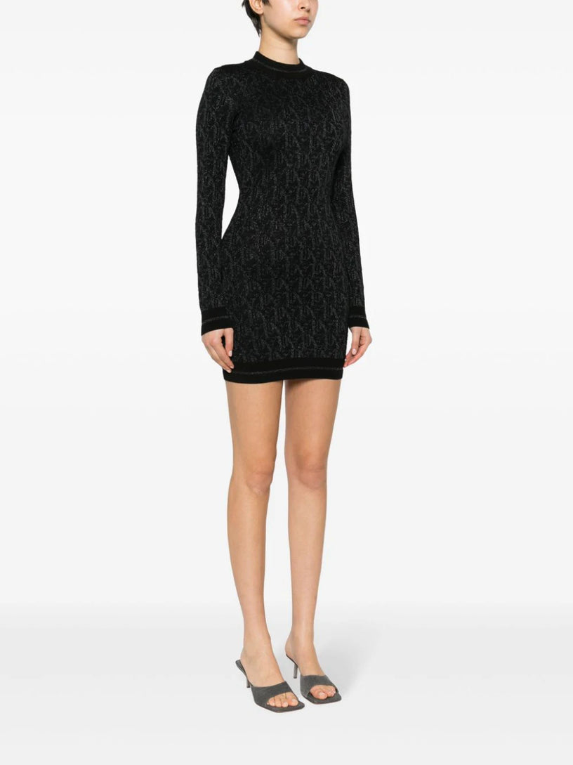 Short dress with Monogram