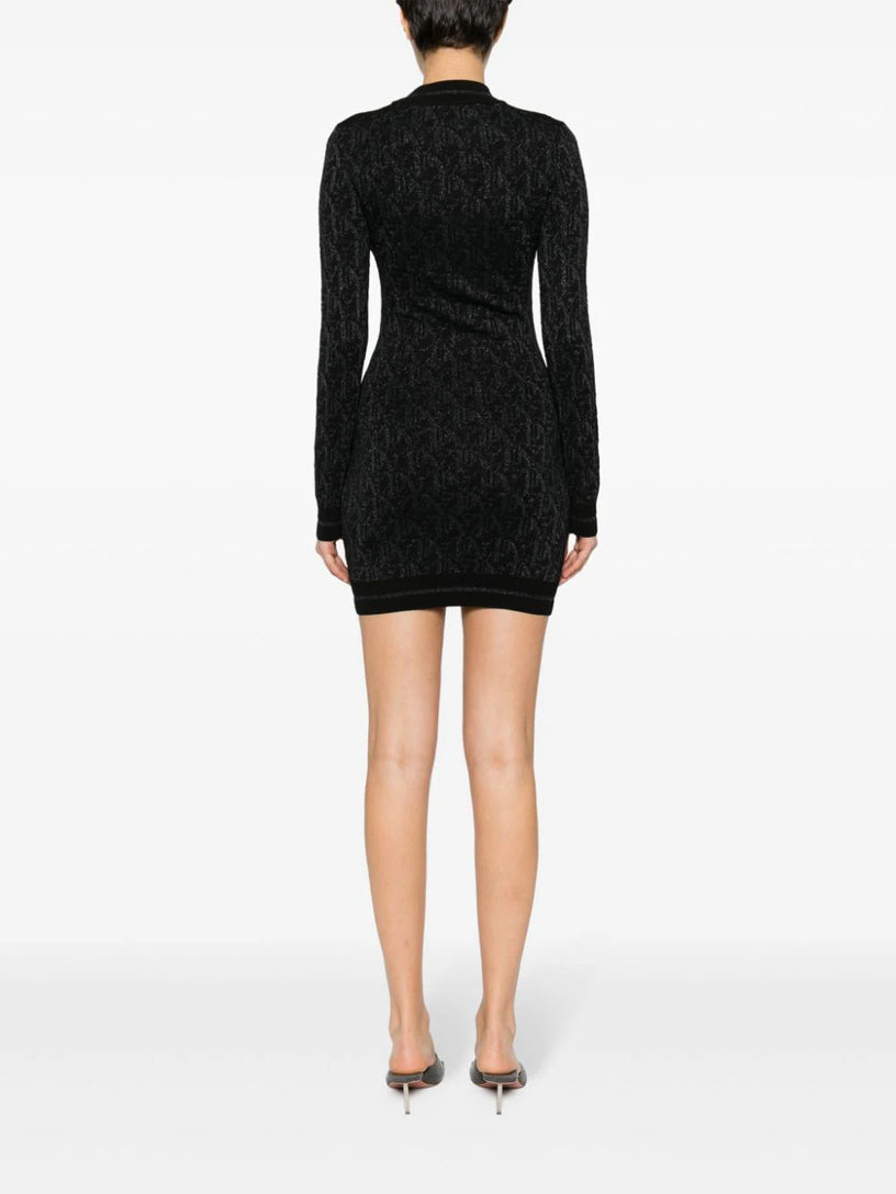 Short dress with Monogram