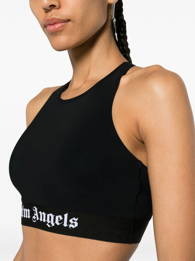 Sports top with logo