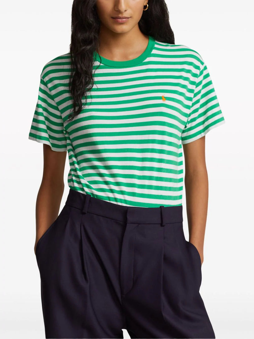 Striped organic cotton t-shirt