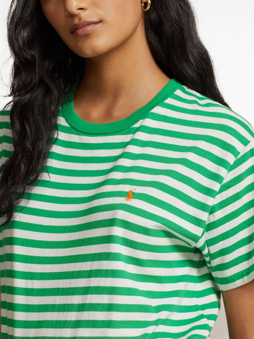 Striped organic cotton t-shirt