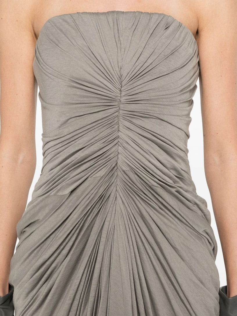 Radiance Bustier dress in dust
