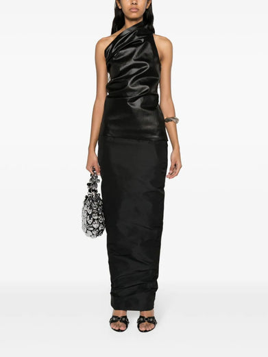 Long soft pillar skirt