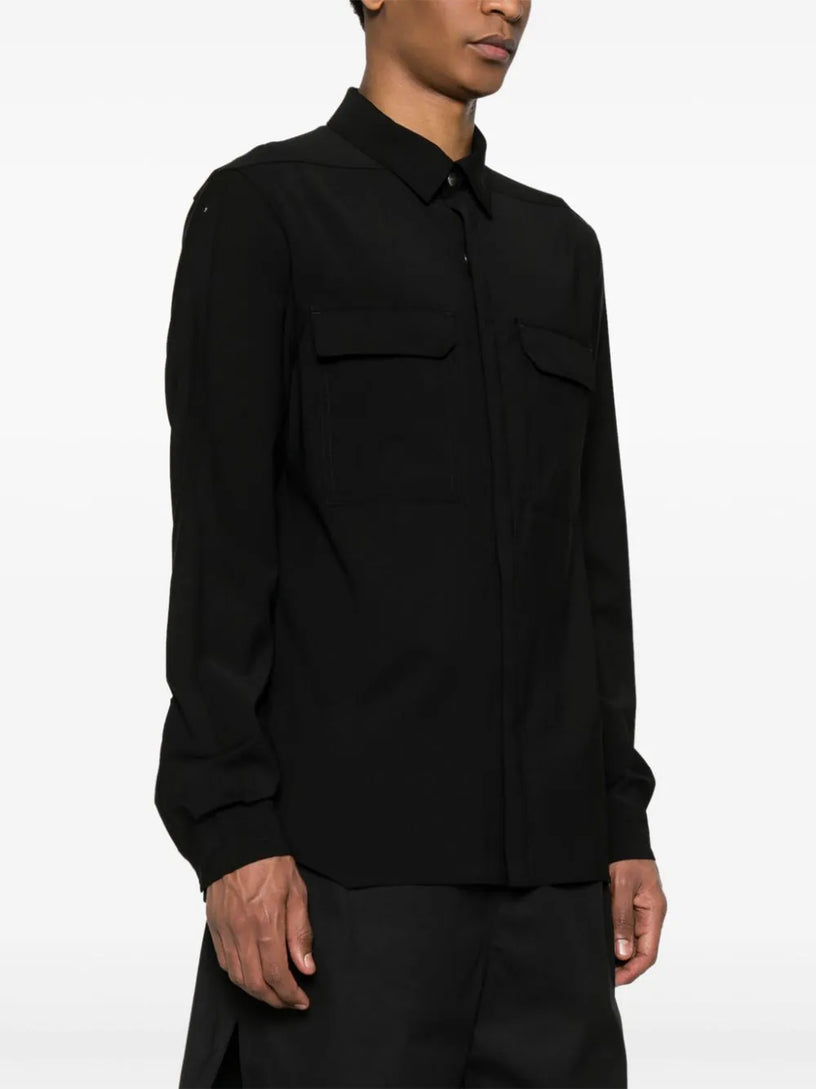 Lido outershirt in virgin wool