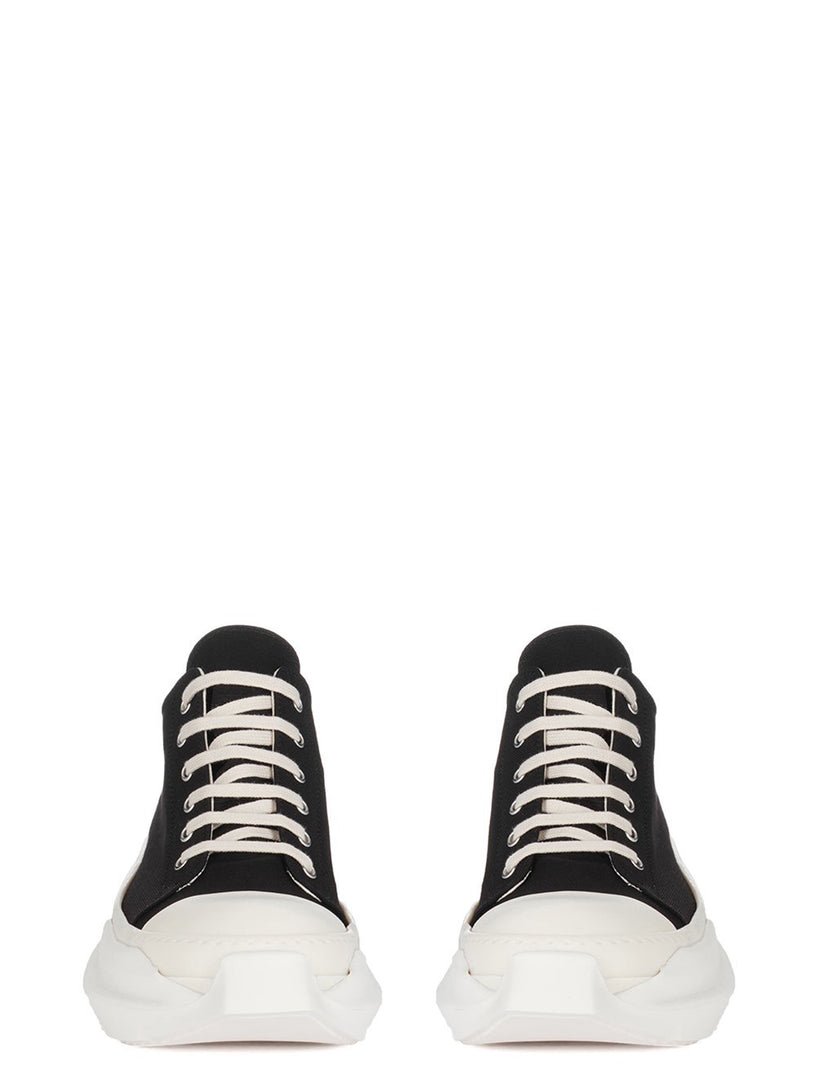 Abstract low top sneakers