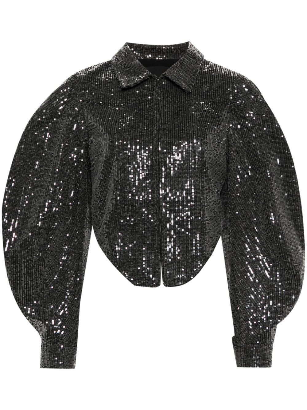 Twill sequin jacket