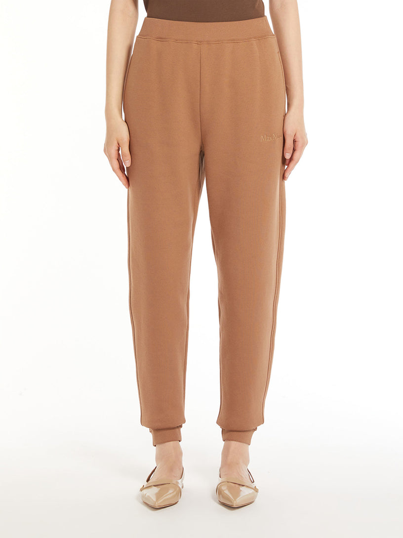 Cotton fleece trousers