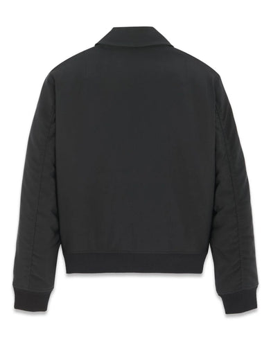 Bomber Jacket in Faille