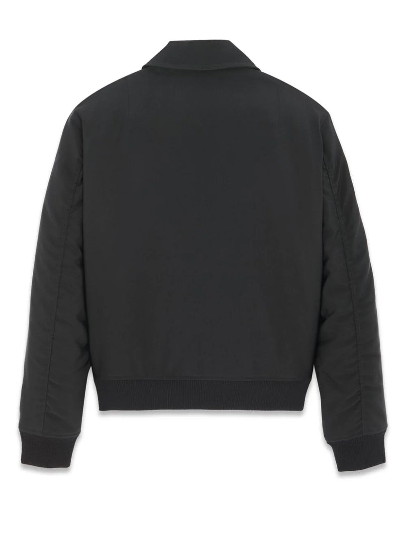 Bomber Jacket in Faille