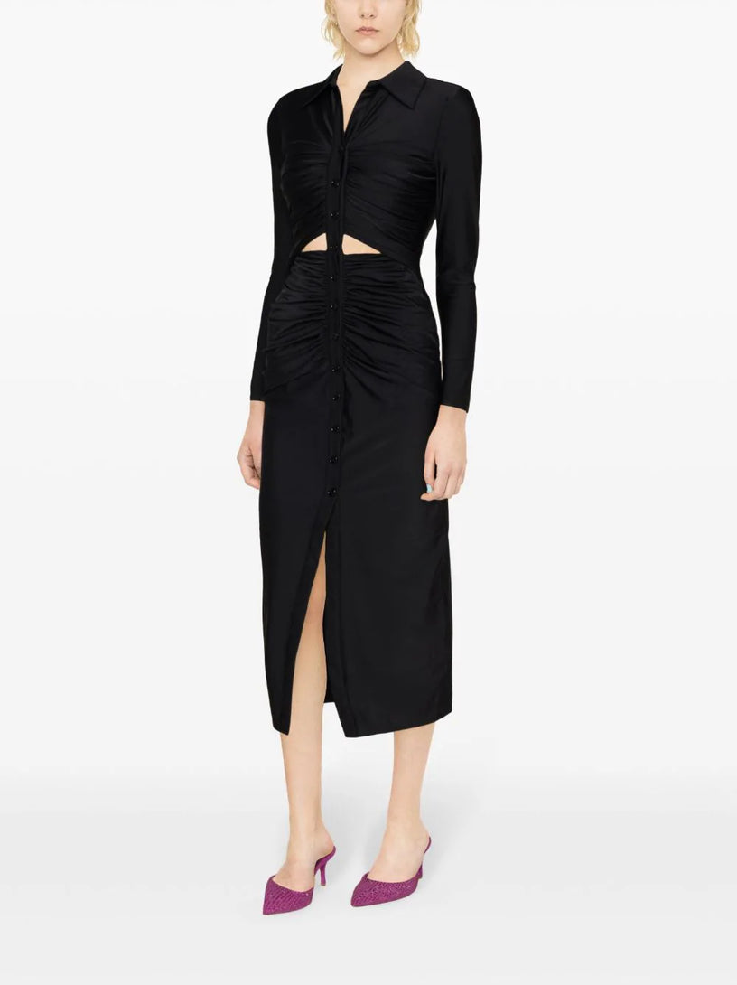 Cut out midi dress