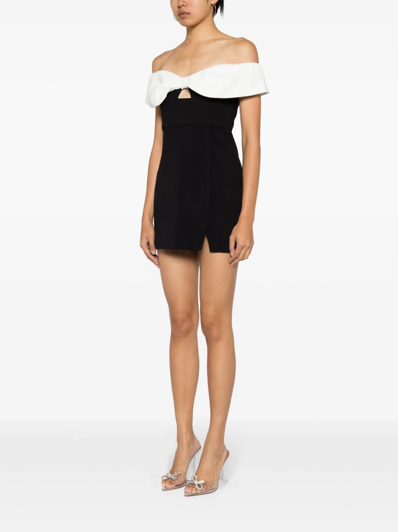Bow mini dress