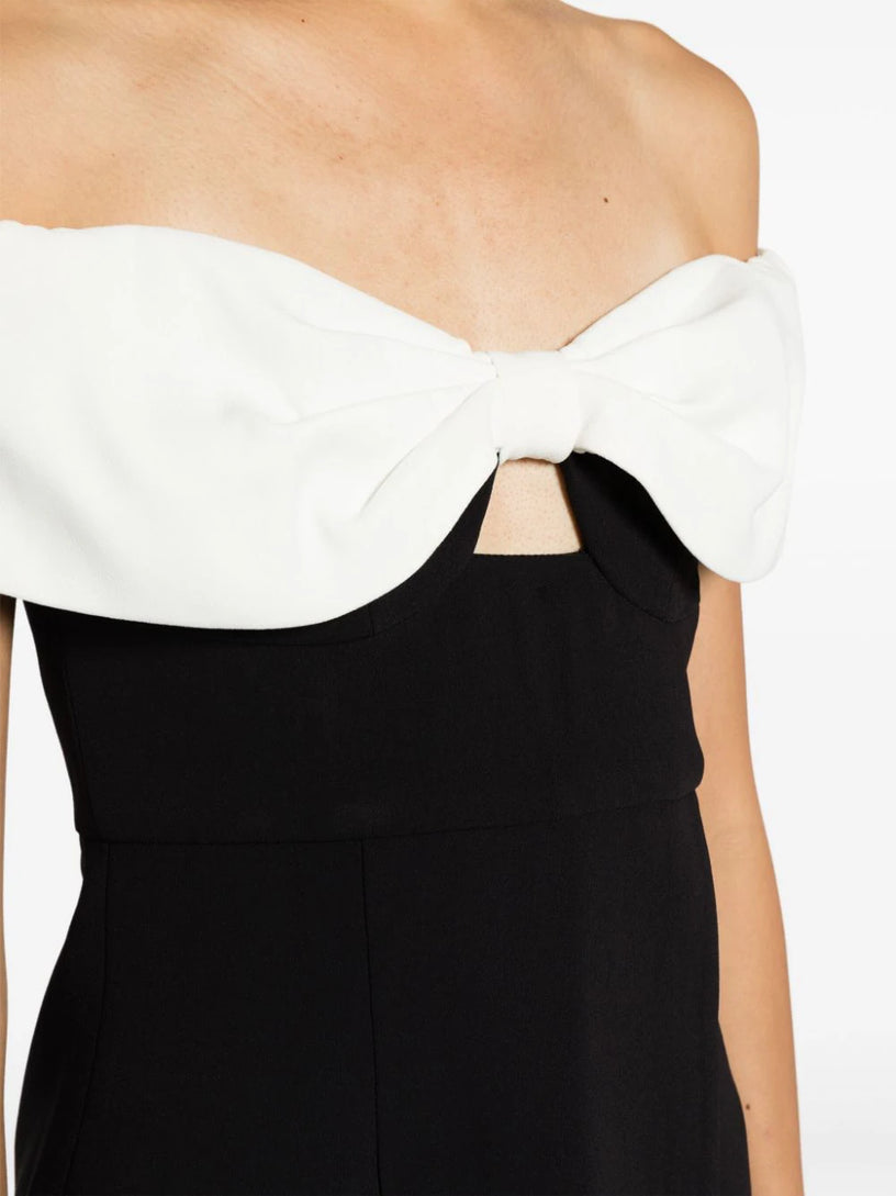 Bow mini dress