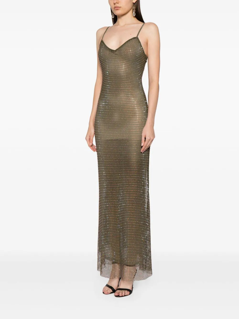 Rhinestone Maxi Dress