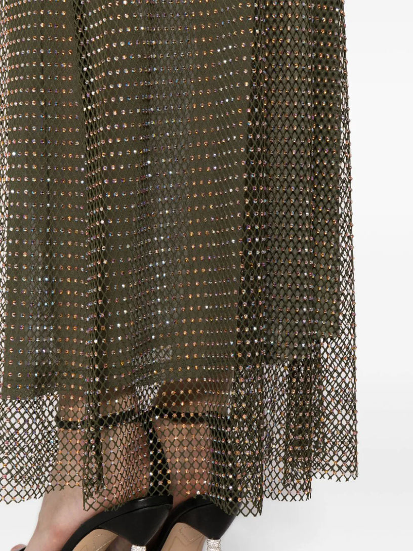 Rhinestone Maxi Dress